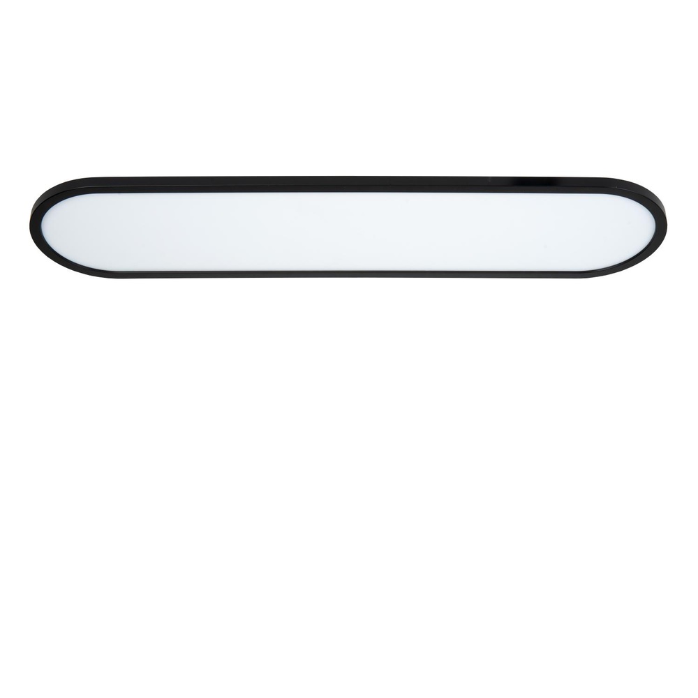 Lucide Ovale plafonniereElly zwart 36W - 07121/36/30